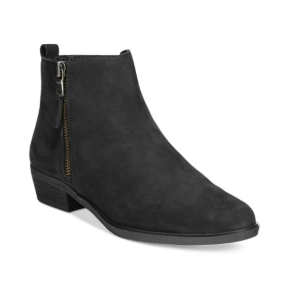 Lauren Ralph Lauren Shira Leather Ankle Boot 7.5